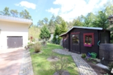 Garten - Hochwertiges Einfamilienhaus mit Pool in ruhiger Waldlage von Bad Düben – Effizienzklasse A
