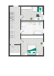 Grundriss OG - Modernes Reihenendhaus – 4 Zimmer mit Terrasse, Garten, Wärmepumpe und zwei Stellplätzen