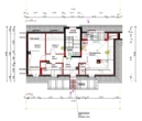 Grundriss untere Ebene - Traumhafte 3Raum-Maisonette-Wohnung im DG!