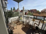 Balkon 1. OG - EIGENNUTZER +++ 285 qm zum Wohlfühlen inkl. Fitness, Sauna, Sonnenterrasse mit Blick über Leipzig+++