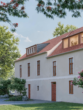 Außenansicht visualisiert - Kapitalanlage | Eigennutzer mit Denkmal-AfA | 3-Zimmer-Maisonette mit Terrasse & Garten bei Leipzig
