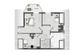 Grundriss DG - Markkleeberg – Geräumige DHH mit 7 Zimmern, Balkon, Garten und Doppelcarport!